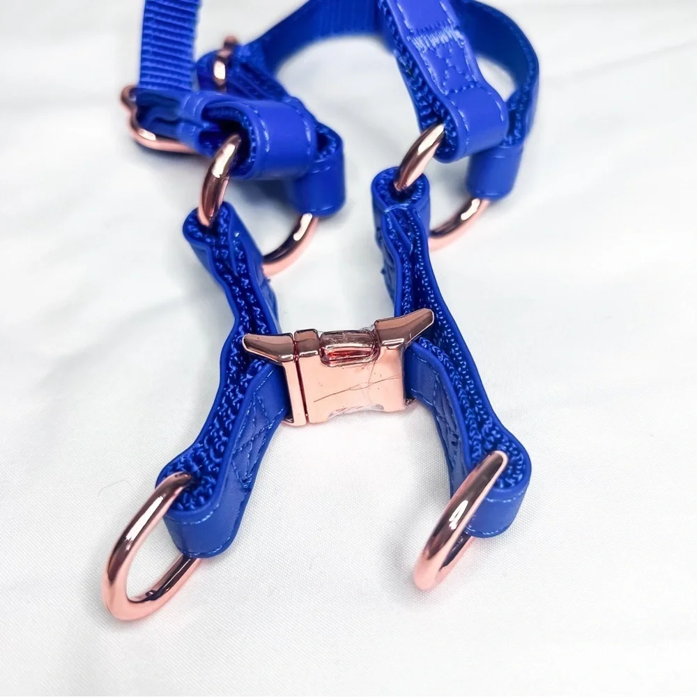 Soft Leather No Pull Dog Harness, Size XS